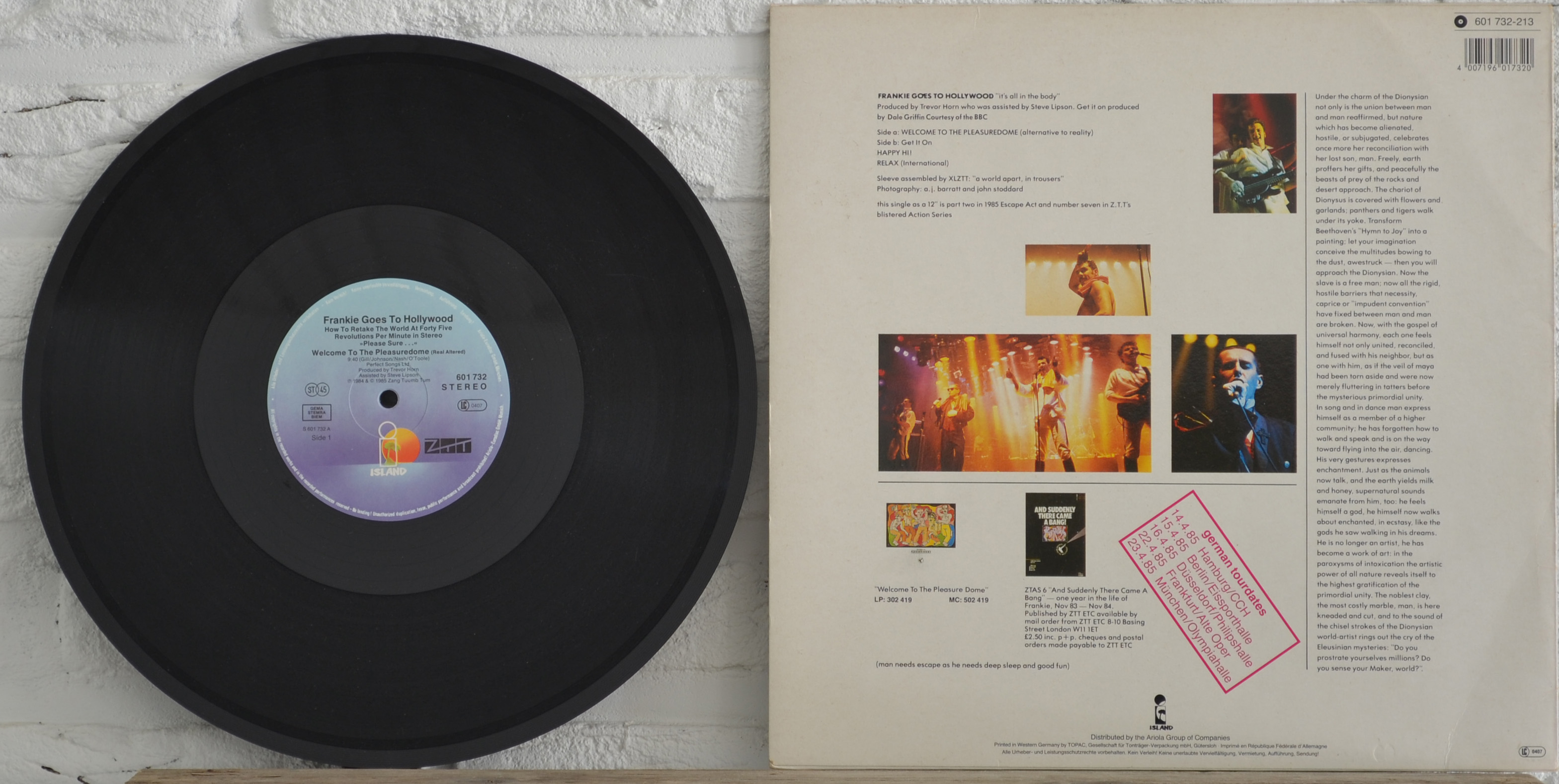 Pleasuredome, Germany